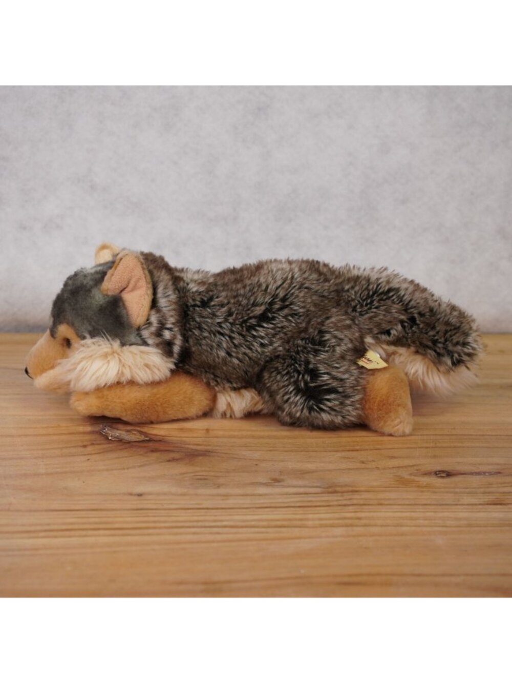 Aurora Miyoni Wolf Plush Stuffed Animal Gray Brown Wild Dog Cute Soft Cuddly 12" - Picture 2 of 12